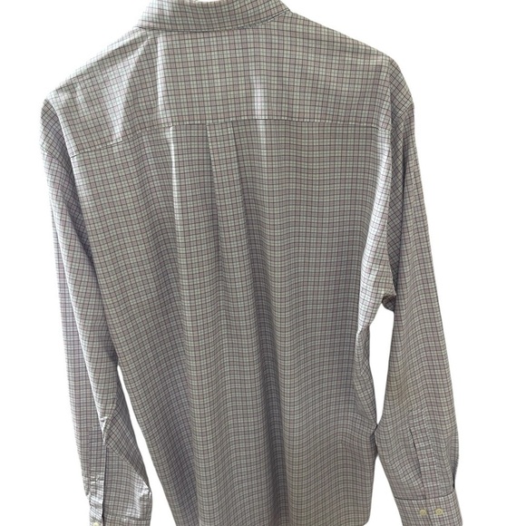 Peter Millar Size XL Button Down Shirt Casual with Pocket Long sleeves cotton. - Picture 4 of 6